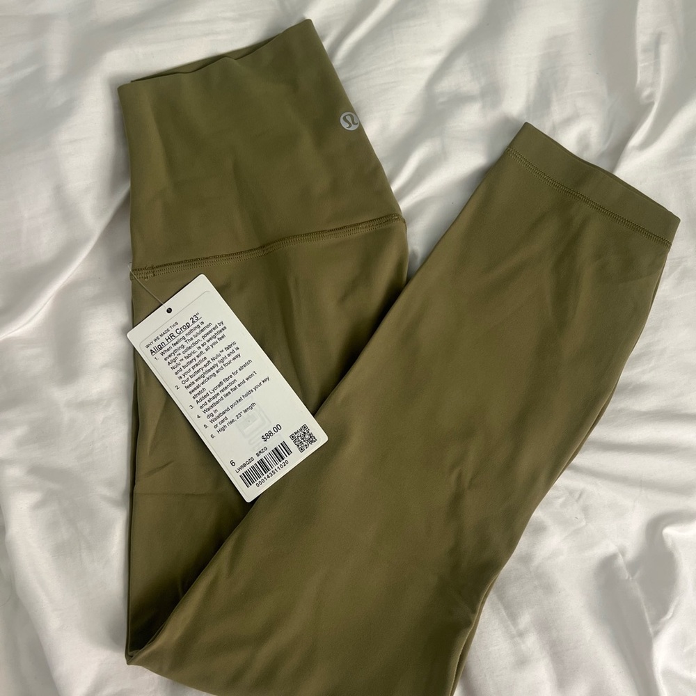 Lululemon cropped Leggings 23”